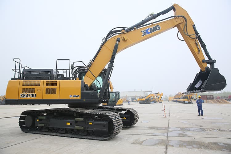 XCMG official manufacturer hydraulic excavator XE470U China new crawler excavator digger machine